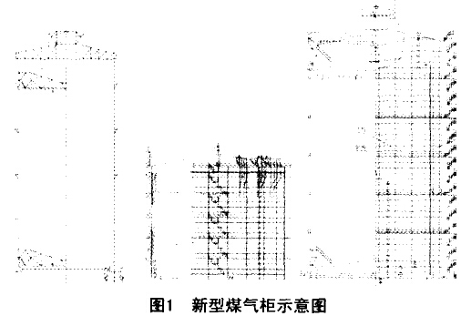 新型煤气柜示意图